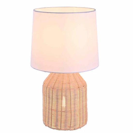 LÁMPARA DE MESA RATTAN AMELIE