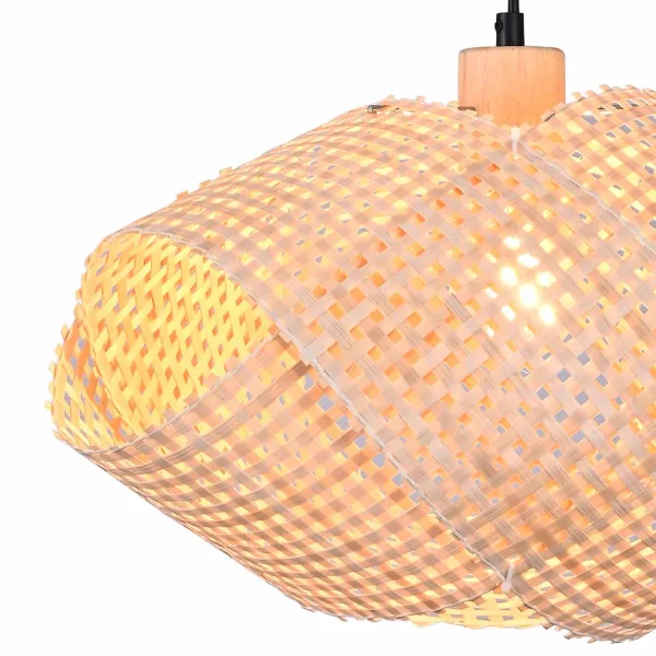 LÁMPARA TECHO BAMBÚ IMOGEN