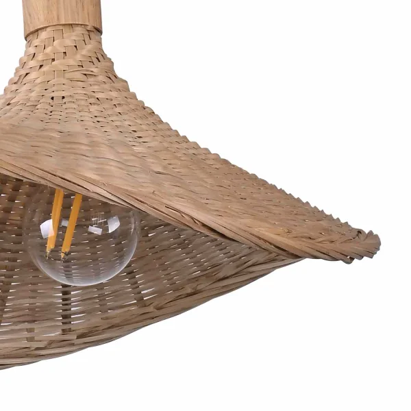 LÁMPARA DE TECHO RATTAN Ø 32 CM GENEVIEVE