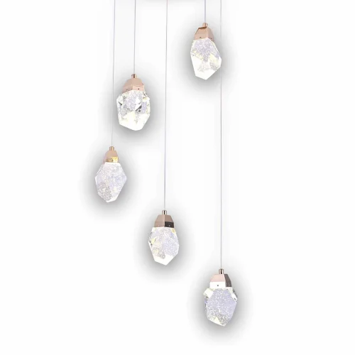 LÁMPARA LED TECHO 5 LUCES 24 W 4000K GISELLE