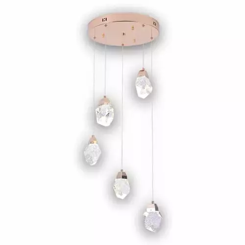 LÁMPARA LED TECHO 5 LUCES 24 W 4000K GISELLE