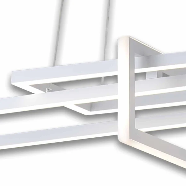 LÁMPARA TECHO LED REGULABLE 40 W BLANCO ATTICUS