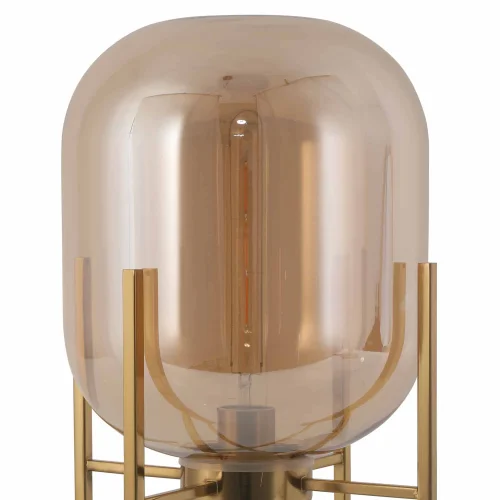 LÁMPARA DE MESA DORADO/ÁMBAR CORDELIA