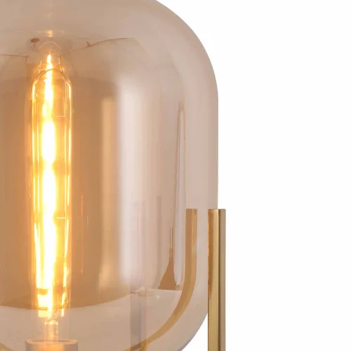 LÁMPARA DE MESA DORADO/ÁMBAR CORDELIA