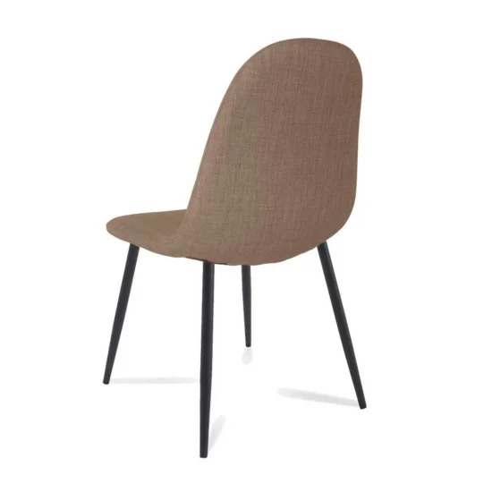 SILLA DE COMEDOR EN TEXTIL COFFEE STENMARK 2