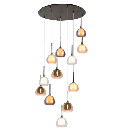 LÁMPARA DE ESCALERA 12 LUCES E14 NOLINA