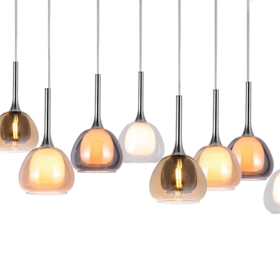 LÁMPARA DE ESCALERA 8 LUCES E14 NOLINA 2