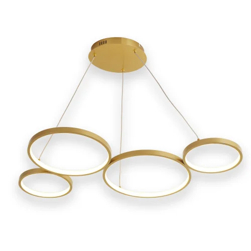 LÁMPARA DE TECHO COLGANTE LED 65W REGULABLE ORO SERENA