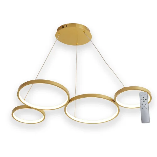 Lámpara De Techo Colgante LED 65W Regulable Oro Serena|Lúzete