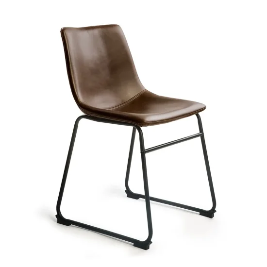 SILLA LENNIX VINTAGE MARRÓN