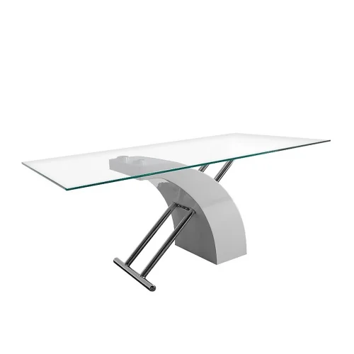 MESA DE CENTRO CLARITY TRANSP/BLANCA MESA DE CENTRO CLARITY TRANSP/BLANCA