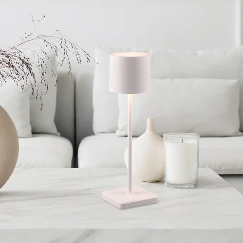 LÁMPARA DE MESA EXTERIOR LED 1,5 W REGULABLE IP54 BLANCA FRISCO