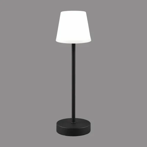 LÁMPARA DE MESA LED TÁCTIL LED REGULABLE 2,2W IP44 NEGRO MINNA