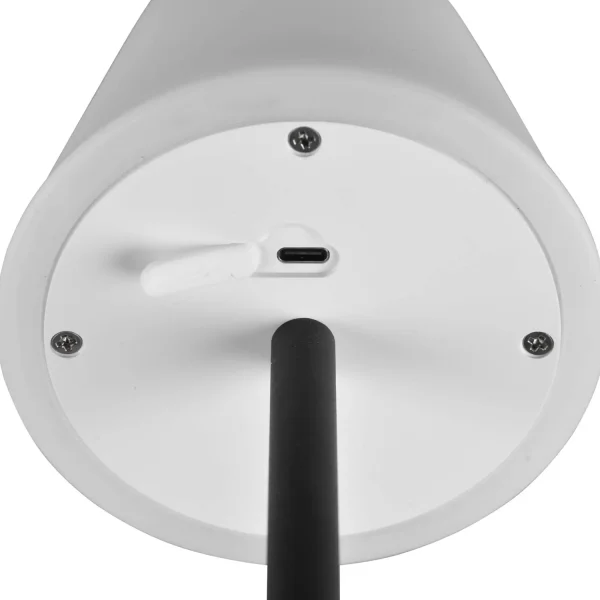 LÁMPARA DE MESA LED TÁCTIL LED REGULABLE 2,2W IP44 NEGRO MINNA