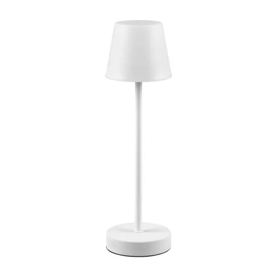 LÁMPARA DE MESA TÁCTIL LED REGULABLE 2,2W IP44 BLANCO MINNA