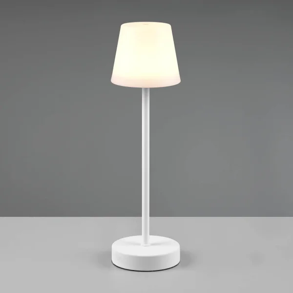 LÁMPARA DE MESA TÁCTIL LED REGULABLE 2,2W IP44 BLANCO MINNA LÁMPARA DE MESA TÁCTIL LED REGULABLE 2,2W IP44 BLANCO MINNA