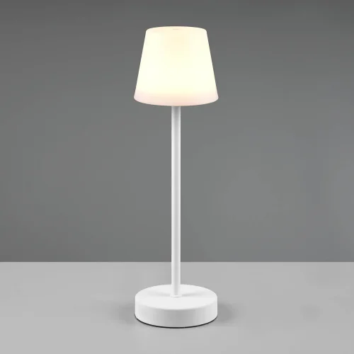 LÁMPARA DE MESA TÁCTIL LED REGULABLE 2,2W IP44 BLANCO MINNA LÁMPARA DE MESA TÁCTIL LED REGULABLE 2,2W IP44 BLANCO MINNA