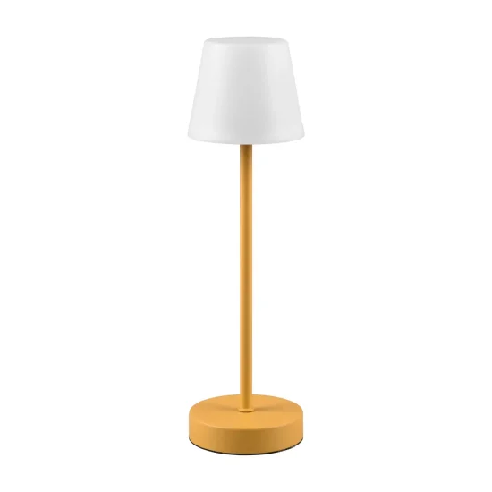 LÁMPARA DE MESA TÁCTIL LED REGULABLE 2,2W IP44 AMARILLO MINNA
