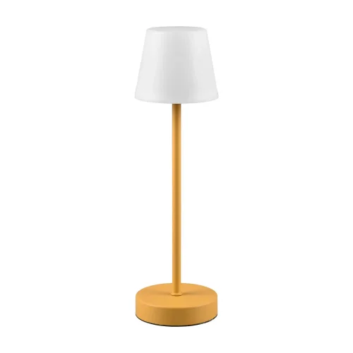 LÁMPARA DE MESA TÁCTIL LED REGULABLE 2,2W IP44 AMARILLO MINNA LÁMPARA DE MESA TÁCTIL LED REGULABLE 2,2W IP44 AMARILLO MINNA