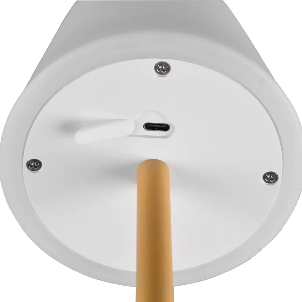 LÁMPARA DE MESA TÁCTIL LED REGULABLE 2,2W IP44 AMARILLO MINNA LÁMPARA DE MESA TÁCTIL LED REGULABLE 2,2W IP44 AMARILLO MINNA