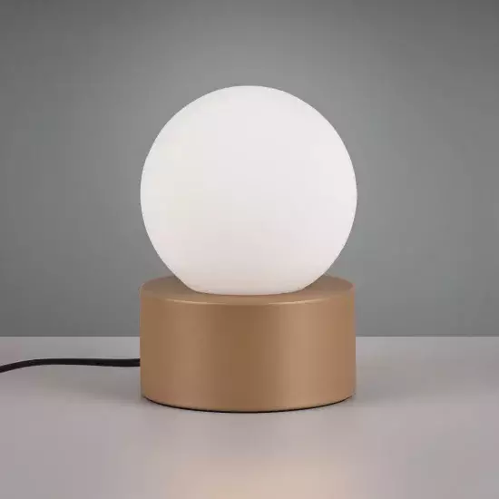 LÁMPARA DE MESA TÁCTIL COFFEE E14 HESPERIA 2