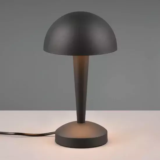 LÁMPARA DE MESA TÁCTIL LED 4,9 W 3000K NEGRO CORK 2