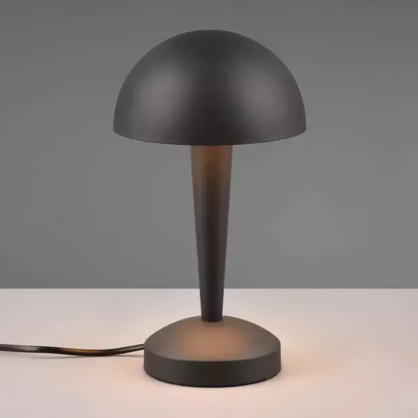 LÁMPARA DE MESA TÁCTIL LED 4,9 W 3000K NEGRO CORK LÁMPARA DE MESA TÁCTIL LED 4,9 W 3000K NEGRO CORK