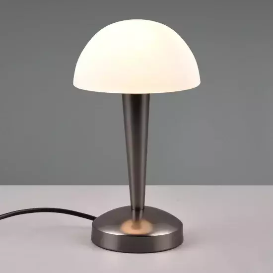 LÁMPARA DE MESA TÁCTIL LED 4,9 W 3000K CROMO CORK 2