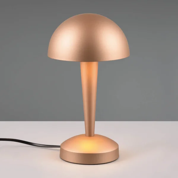 CANDEEIRO DE MESA TÁCTIL LED 4,9 W 3000K CROMO CORK CANDEEIRO DE MESA TÁCTIL LED 4,9 W 3000K CROMO CORK