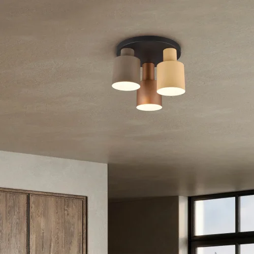 PLAFÓN DE TECHO 3 LUCES E27 AQUILES