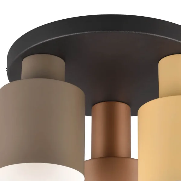 PLAFÓN DE TECHO 3 LUCES E27 AQUILES