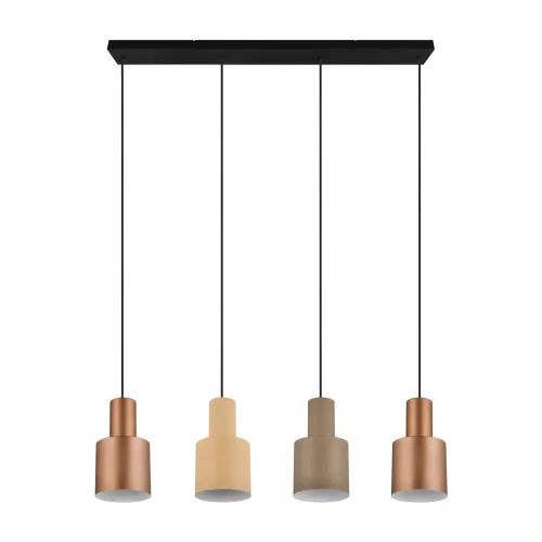 LÁMPARA DE TECHO COLGANTE 4 LUCES E27 AQUILES