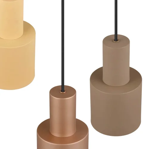 LÁMPARA DE TECHO COLGANTE 3 LUCES E27 AQUILES