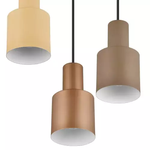 LÁMPARA DE TECHO COLGANTE 3 LUCES E27 AQUILES
