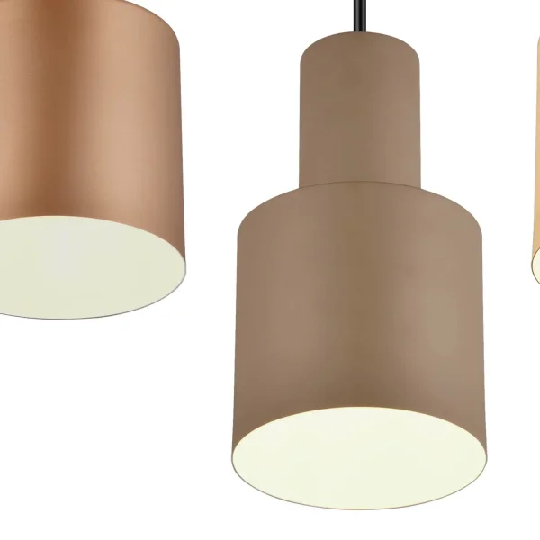 LÁMPARA DE TECHO COLGANTE 6 LUCES E27 AQUILES