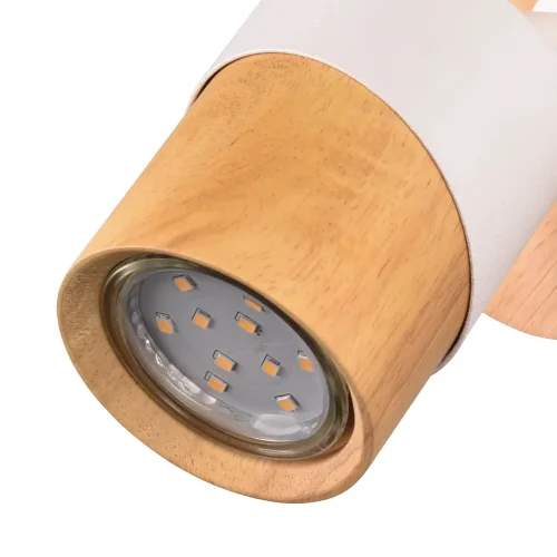 FOCO DE TECHO/PARED 1 LUZ GU10 BLANCO AMARU