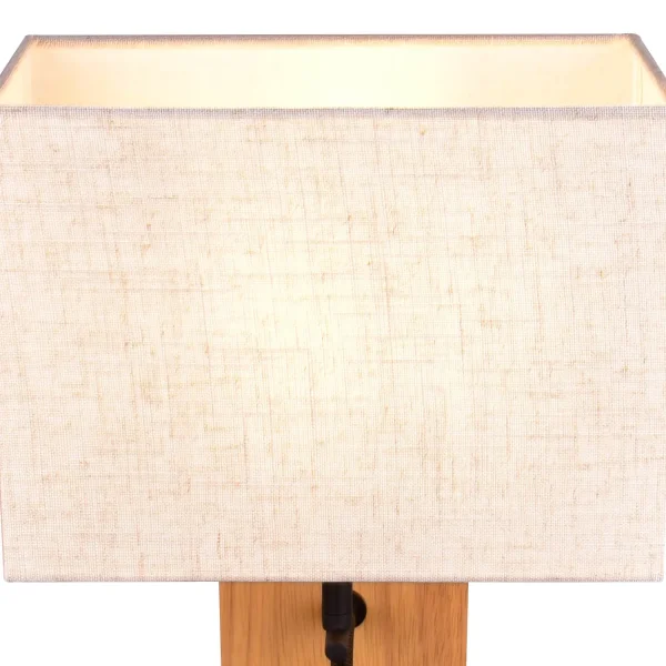 APLIQUE DE PARED FLEXO E27 PANTALLA RECTANGULAR MARISOL