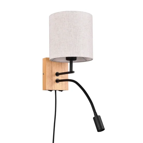 APLIQUE DE PARED FLEXO E27 PANTALLA CILÍNDRICA MARISOL