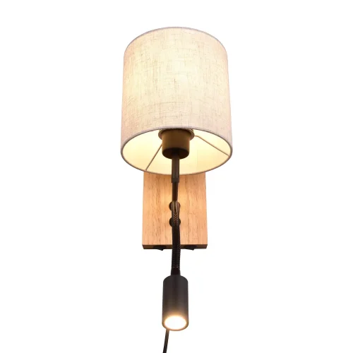 APLIQUE DE PARED FLEXO E27 PANTALLA CILÍNDRICA MARISOL