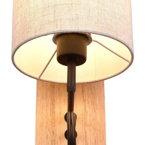 APLIQUE DE PARED FLEXO E27 PANTALLA CILÍNDRICA MARISOL