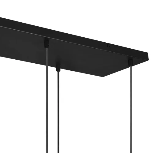 LÁMPARA COLGANTE 6 LUCES COLOR ACERO CROMADO E14 LESLIE