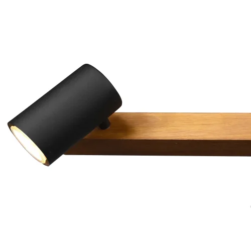 LÁMPARA COLGANTE 4 LUCES GU10 NEGRO GRAFTON