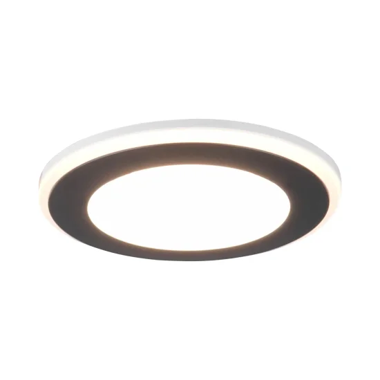 FOCO EMPOTRABLE LED 5W 3000K NEGRO ARANZA