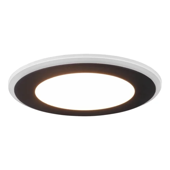 FOCO EMPOTRABLE LED 10W 3000K NEGRO ARANZA 2