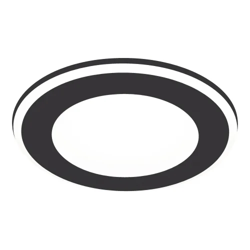 FOCO EMPOTRABLE LED 10W 3000K NEGRO ARANZA