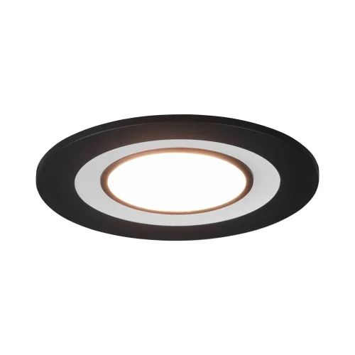 FOCO EMPOTRABLE LED 5W 3000K NEGRO COLOMBO