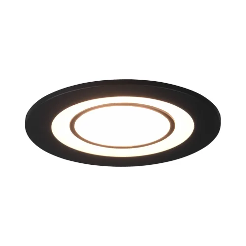 FOCO EMPOTRABLE LED 5W 3000K NEGRO COLOMBO