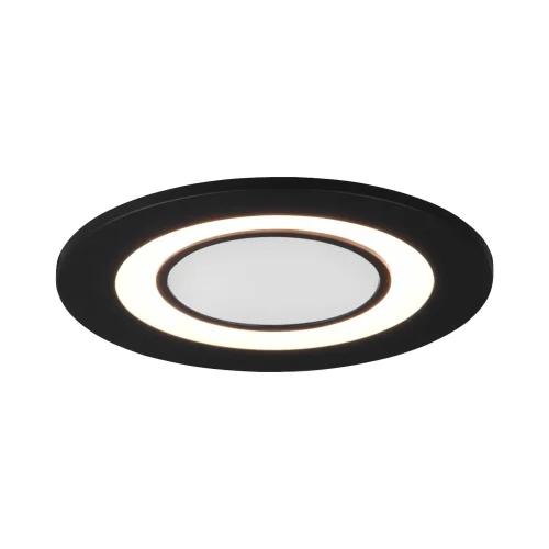 FOCO EMPOTRABLE LED 5W 3000K NEGRO COLOMBO