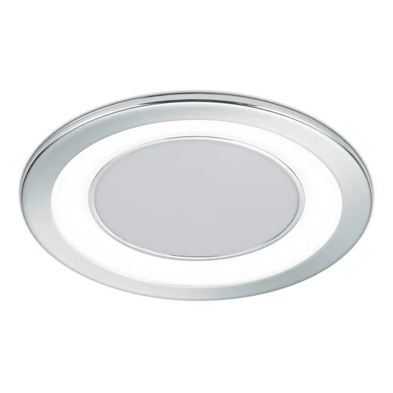 FOCO EMPOTRABLE LED 10W 3000K CROMO COLOMBO 2