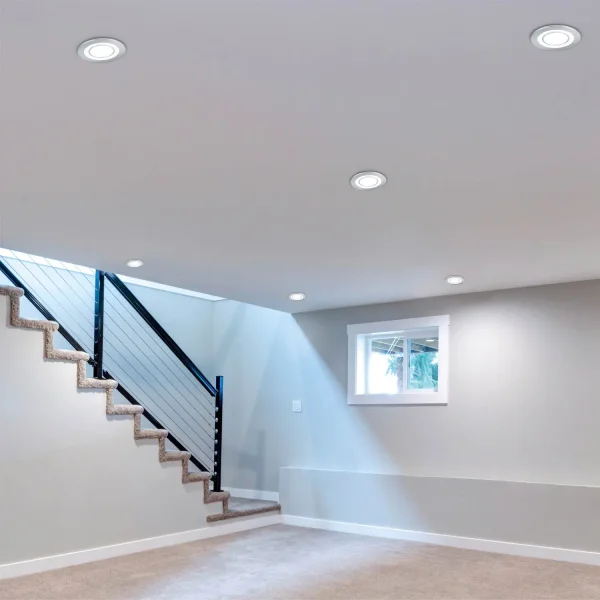 FOCO EMPOTRABLE LED 10W 3000K CROMO COLOMBO